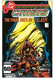 CRISIS ON INFINITE EARTHS #8 FACSIMILE EDITION CVR B GEORGE PEREZ FOIL VAR